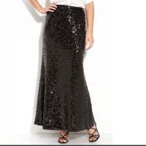 Stunning Black Sequin Skirt from Calvin Klein